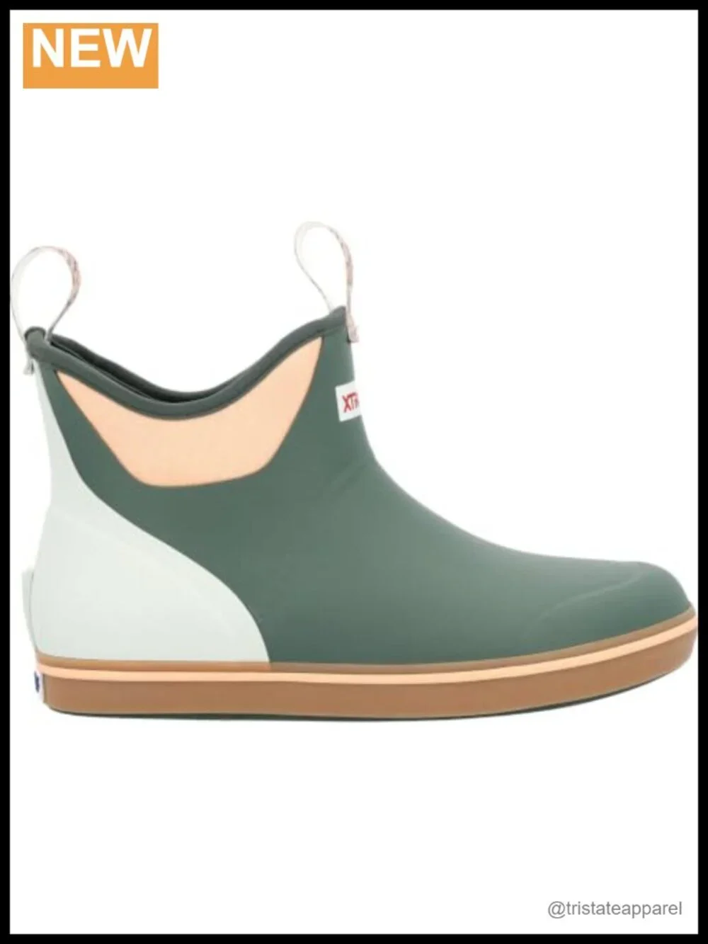 XTRATUF Ankle Deck Boot Waterproof Pull-On Neoprene